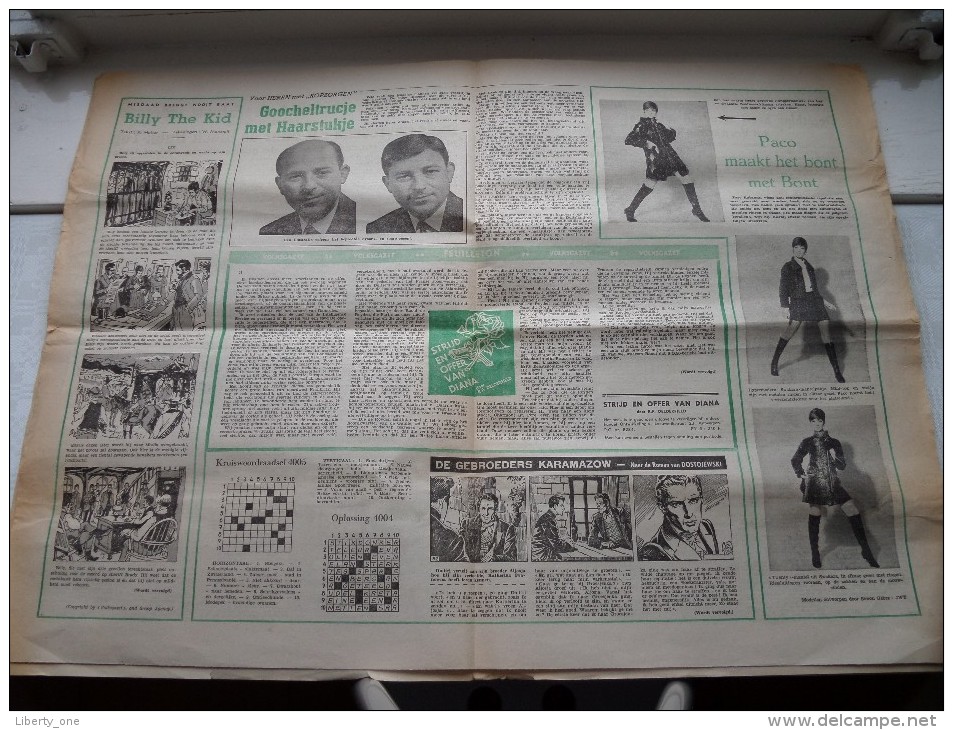 Tienduizenden eerden ANTOON SPINOY op zijn laatste tocht - Volksgazet Nr. 229 - 1 Juni 1967 ( zie foto´s ) !