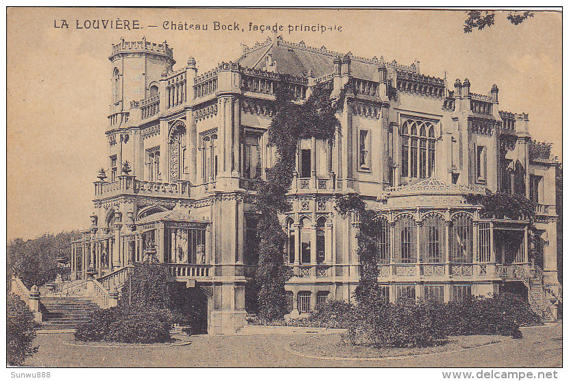 La Louvière - Château Bock, Façade Principale - La Louviere