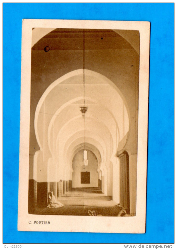 Alger : Photographie Vintage, Publicité De C. Portier, Photographe. - Places