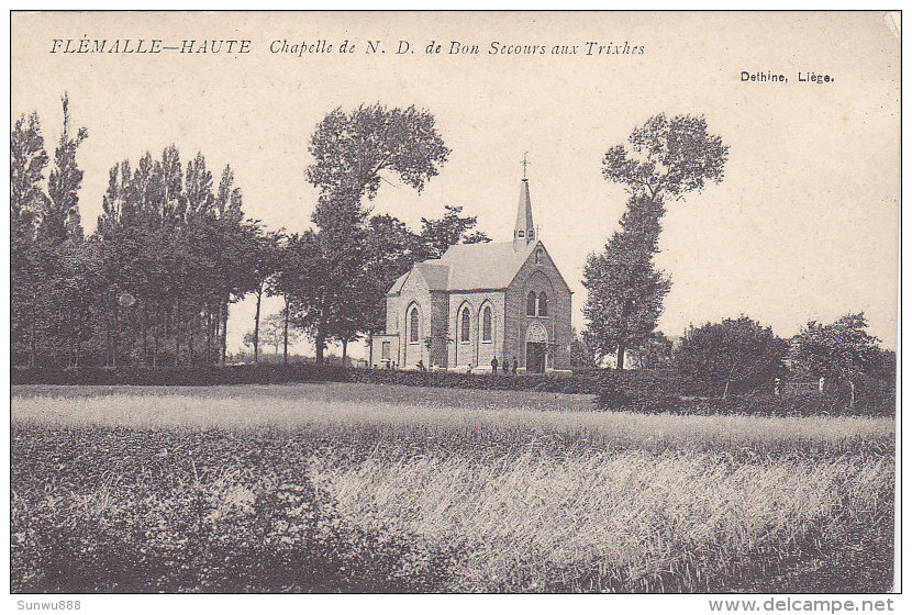 Flémalle-Haute - Chapelle De N-D De Bon Secours Aux Trixhes (Dethine, Animée) - Flémalle