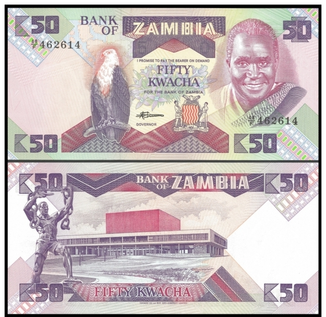 Zambia 50 KWACHA ND (1986-88) P 28 UNC   ZAMBIE - Zambie