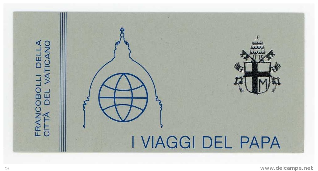 Vatican  -  1984  :   Yv    C 756  **  Le Carnet : Le Voyage Du Pape - Carnets