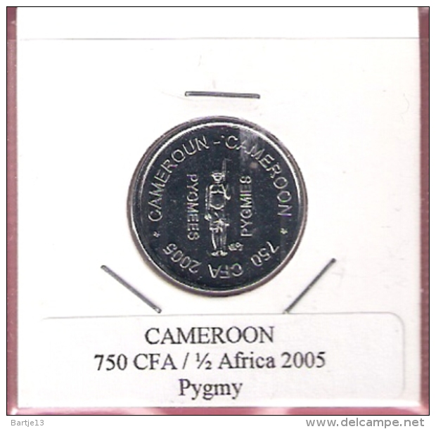 CAMEROON 750 CFA 2005 PYGMY UNC NOT IN KM - Kameroen