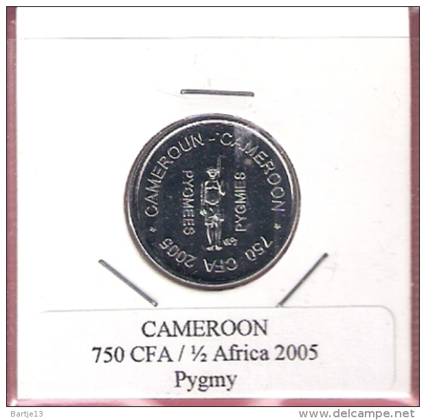 CAMEROON 750 CFA 2005 PYGMY UNC NOT IN KM - Cameroun