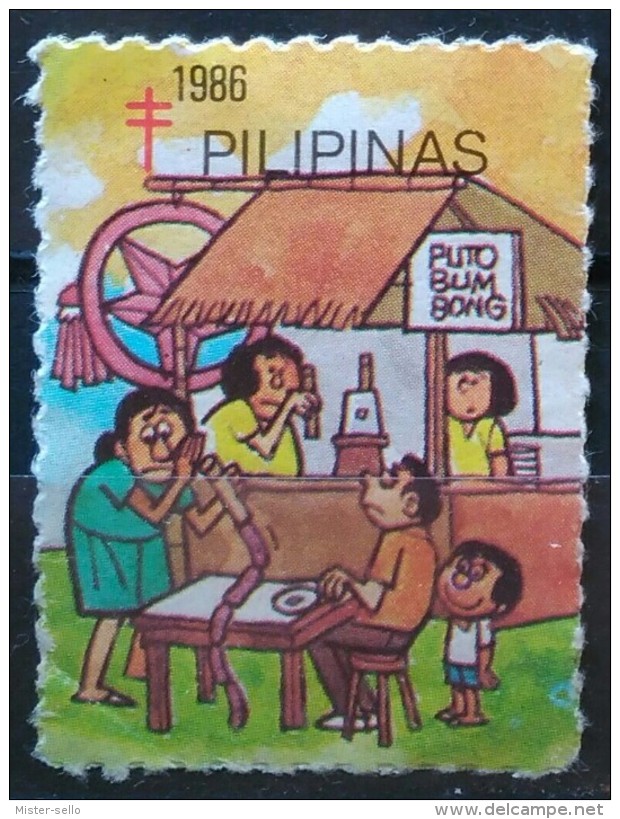 FILIPINAS.1986.VIÑETA. USADO - USED. - Philippines