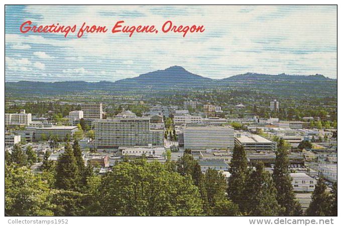 46997- EUGENE- TOWN PANORAMA - Eugene