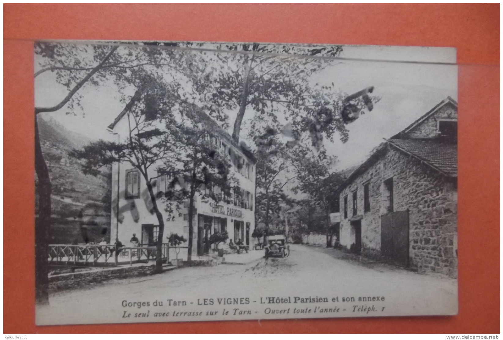 Cp  Les Vignes L'hotel  Parisien Et Son Annexe - Realmont