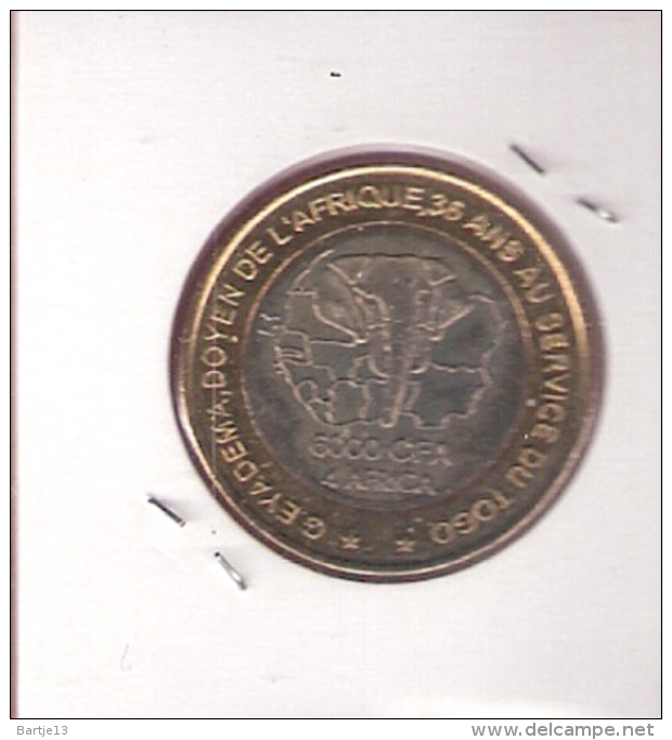 SAHARA ARAB.REP. 500 PESETAS 2010 POPE JOHN PAUL II BIMETAL UNC NOT IN KM - Autres – Afrique