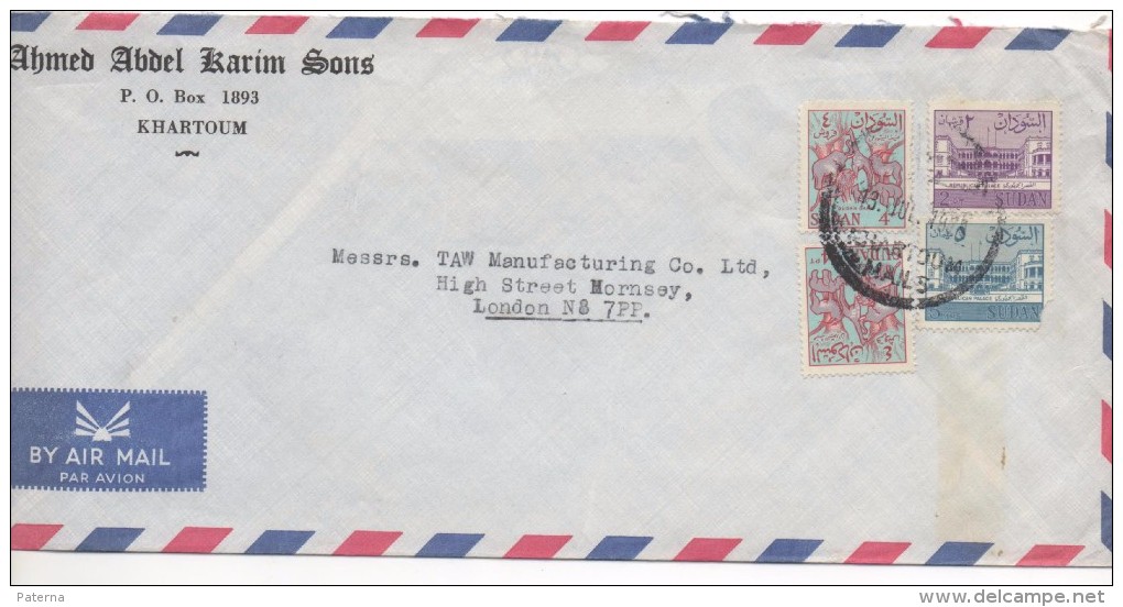2903  Carta Aérea  Sudan 1979 Khartoum - Sudan (1954-...)