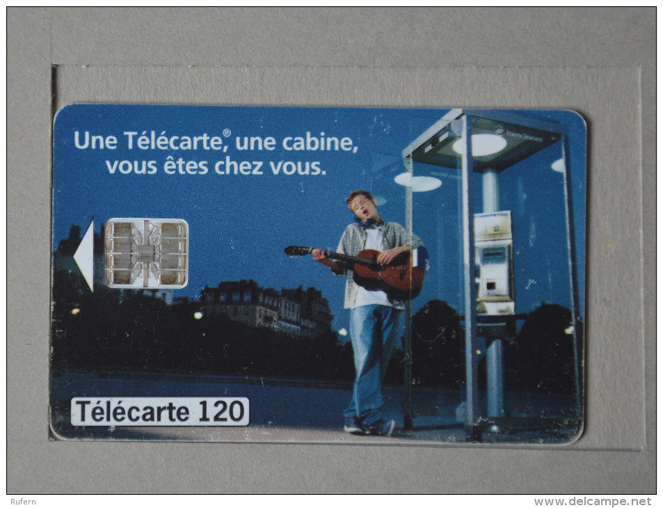 FRANCE    - TELECARTE - CREDIFONE - CALLCARD - TELEFONKARTE   2 SCANS - (Nº15878) - 120 Units