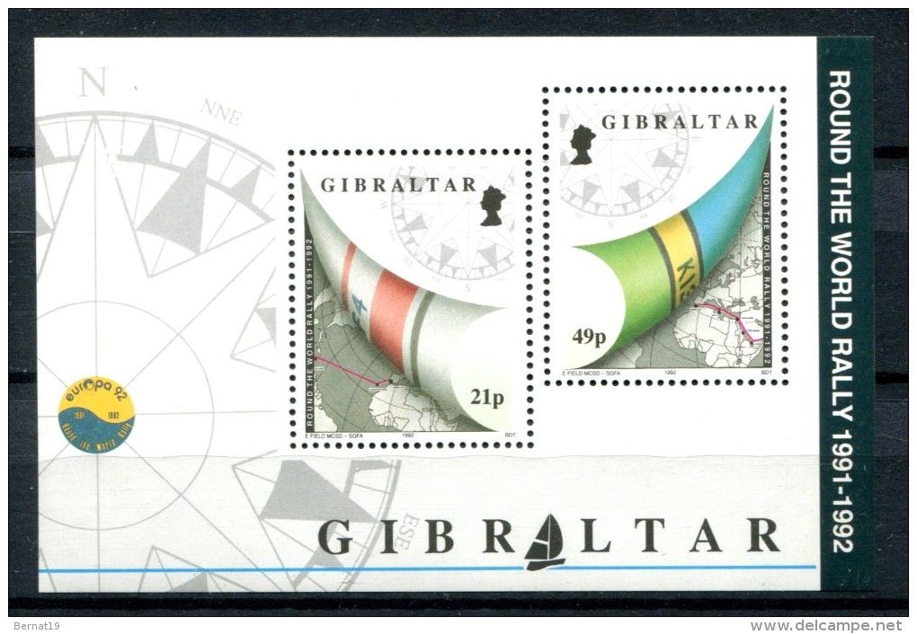 Gibraltar 1992. Yvert Block 16 ** MNH. - Gibraltar