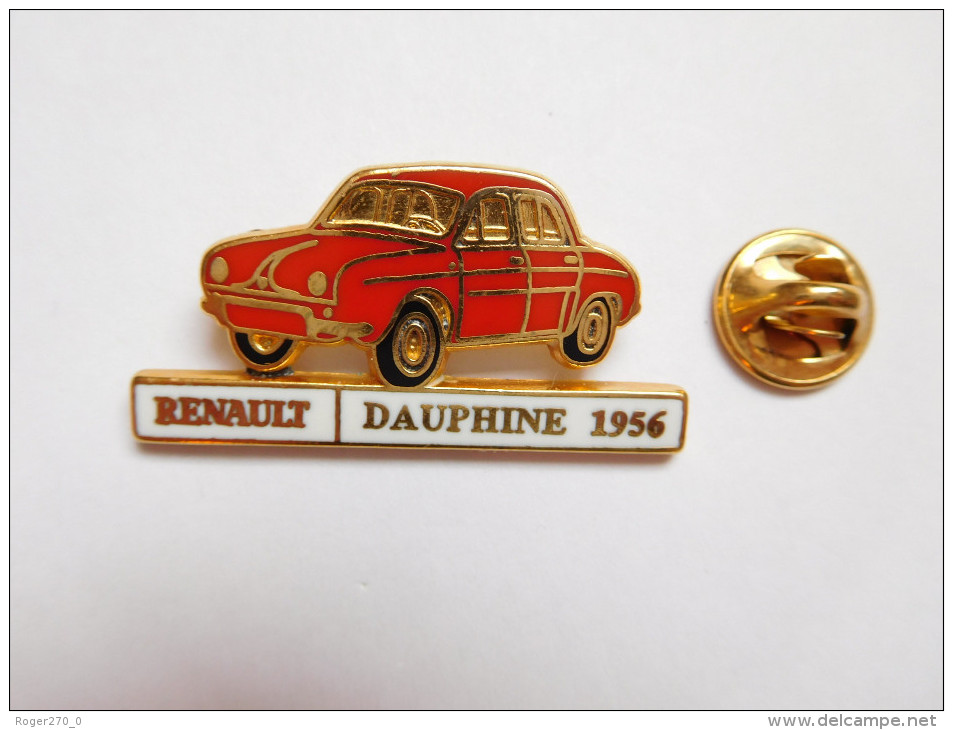 Beau Pin´s En Zamac , Auto Renault Dauphine - Renault