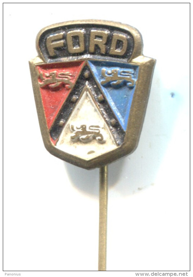 FORD - Car Auto, Automotive, Vintage Pin  Badge, Abzeichen - Ford