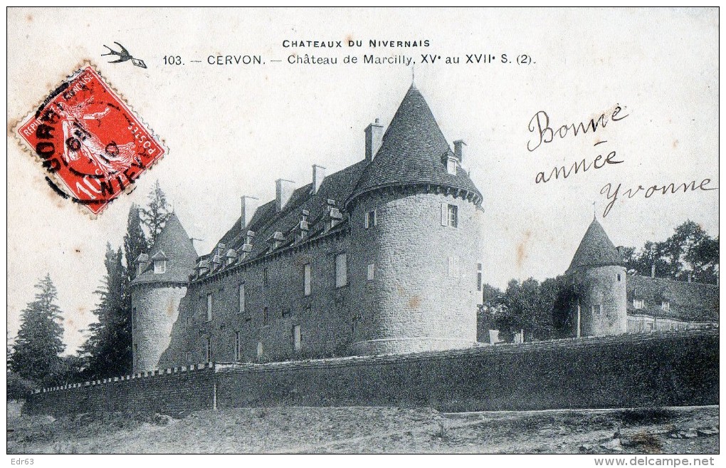 [58] Nièvre> Non Classés Cervon Chateau De Marcilly - Autres & Non Classés