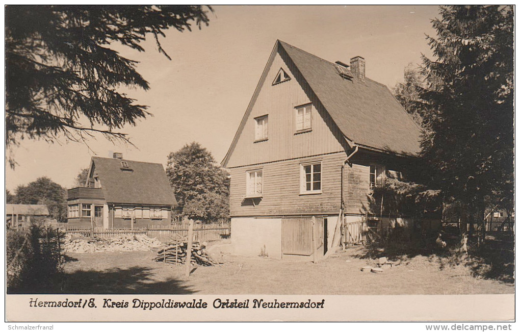 AK Neuhermsdorf Baude Hütte Pension A Hermsdorf Seyda Rehefeld Holzhau Bienenmühle Nassau Reichenau Altenberg Schönfeld - Oberholzhau (Erzgeb.)