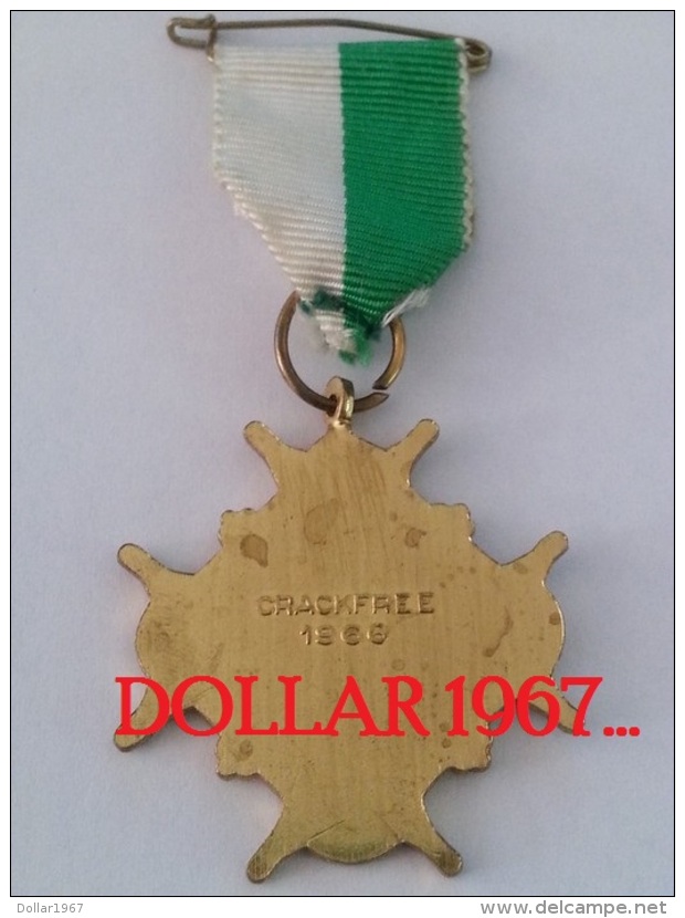 .medal - Medaille - Medaille : Medaille : Crackfree 1966 Friesland - Autres & Non Classés