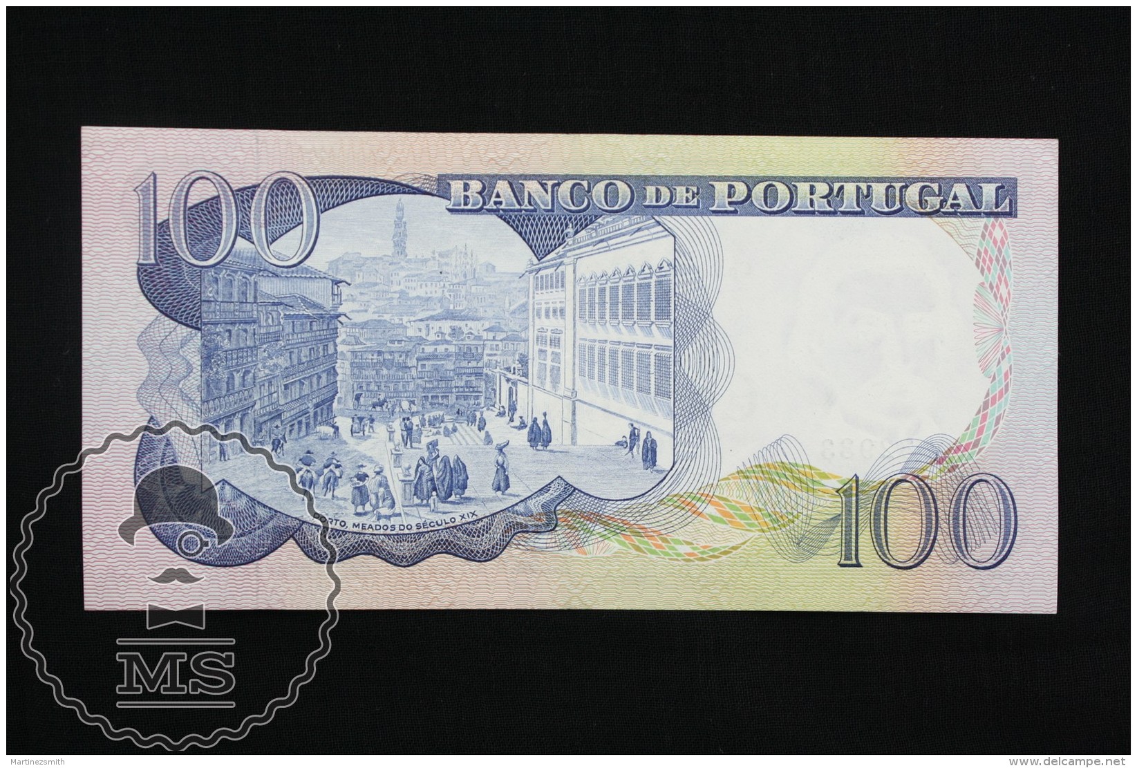 Portugal 100 Escudos Banknote 1965 - AU - Portugal