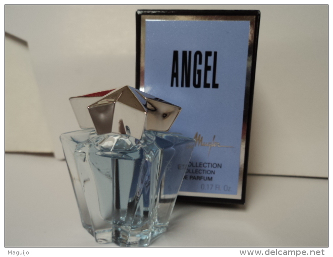 MUGLER " ANGEL" STAR COLLECTION MINI EDP 5 ML  LIRE ET VOIR!! - Miniatures Womens' Fragrances (in Box)