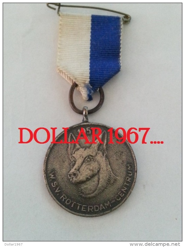 .medal - Medaille - Medaille : Medaille : W S V Rotterdam - Centrum 1957 - Other & Unclassified