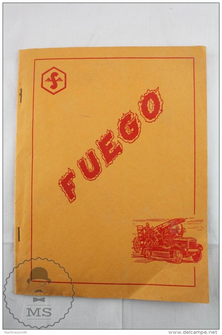 Antique 1920´s Spanish Fireman/ Firefighter Tools And Equipment Catalogue - Firemen