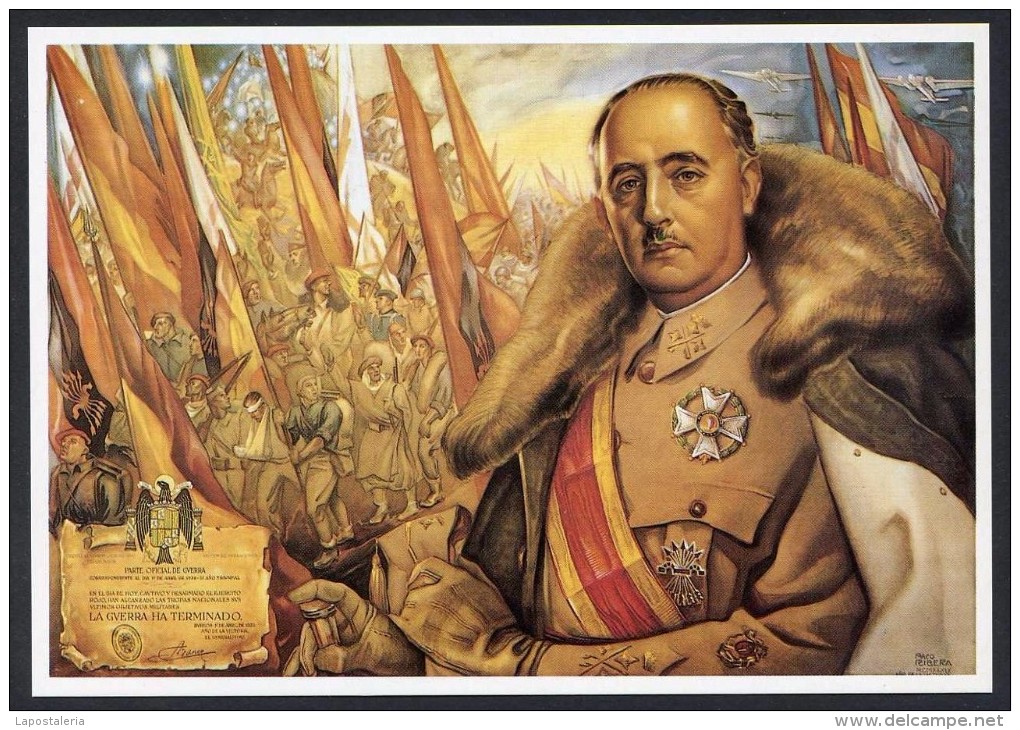 España. *Burgos 1º De Abril 1939 Dia De La Victoria* - *50º Aniversario 1939-1989* Nueva. - Personajes