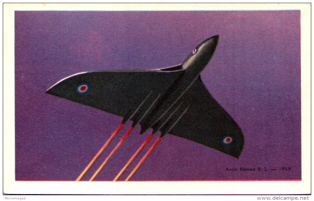 Avro Vulcan B2 - 1959 - Pub. Tobler - 1946-....: Moderne