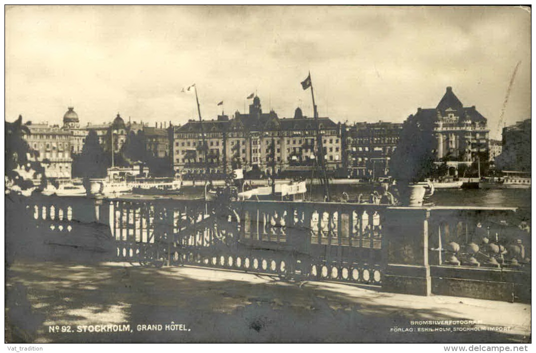 SUÉDE - Carte Postale De Stockholm En 1919 - A Voir - L 1171 - Suède