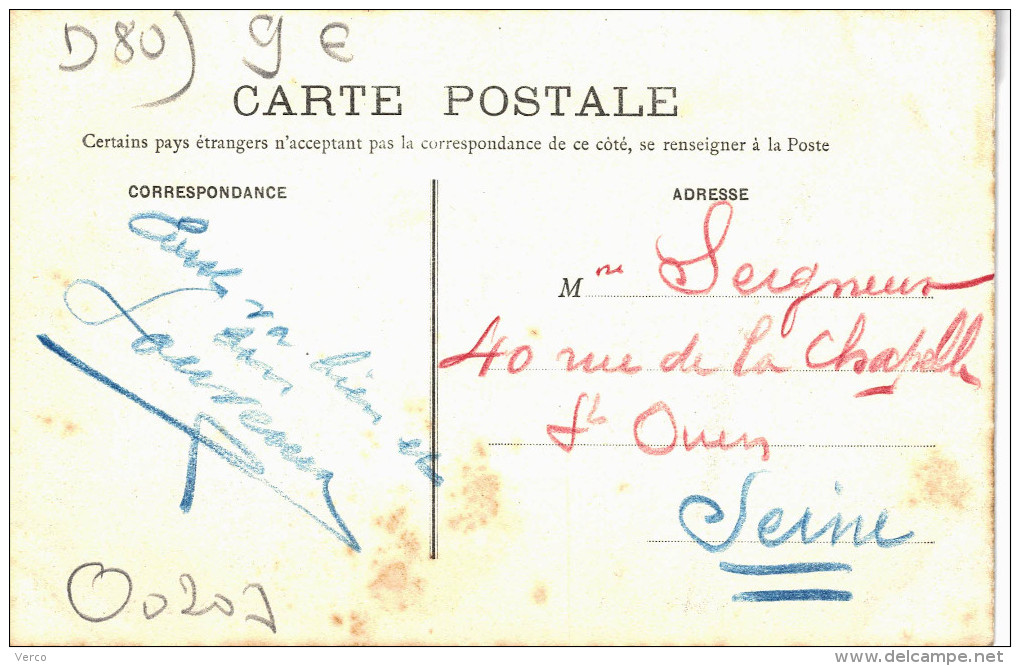 Carte Postale Ancienne De EAUCOURT - Sonstige & Ohne Zuordnung