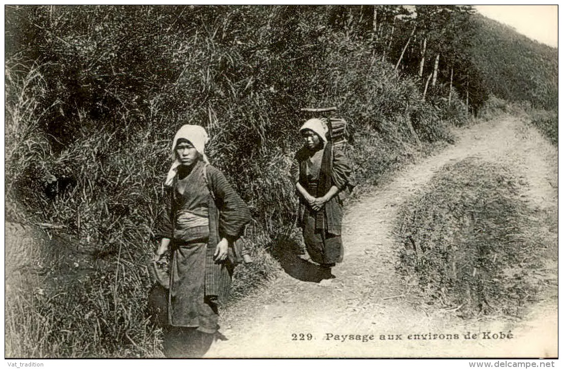 JAPON - Carte Postale Environ De Kobé ,  ( Scène De Vie Rurale ) - A Voir - L 1178 - Kobe