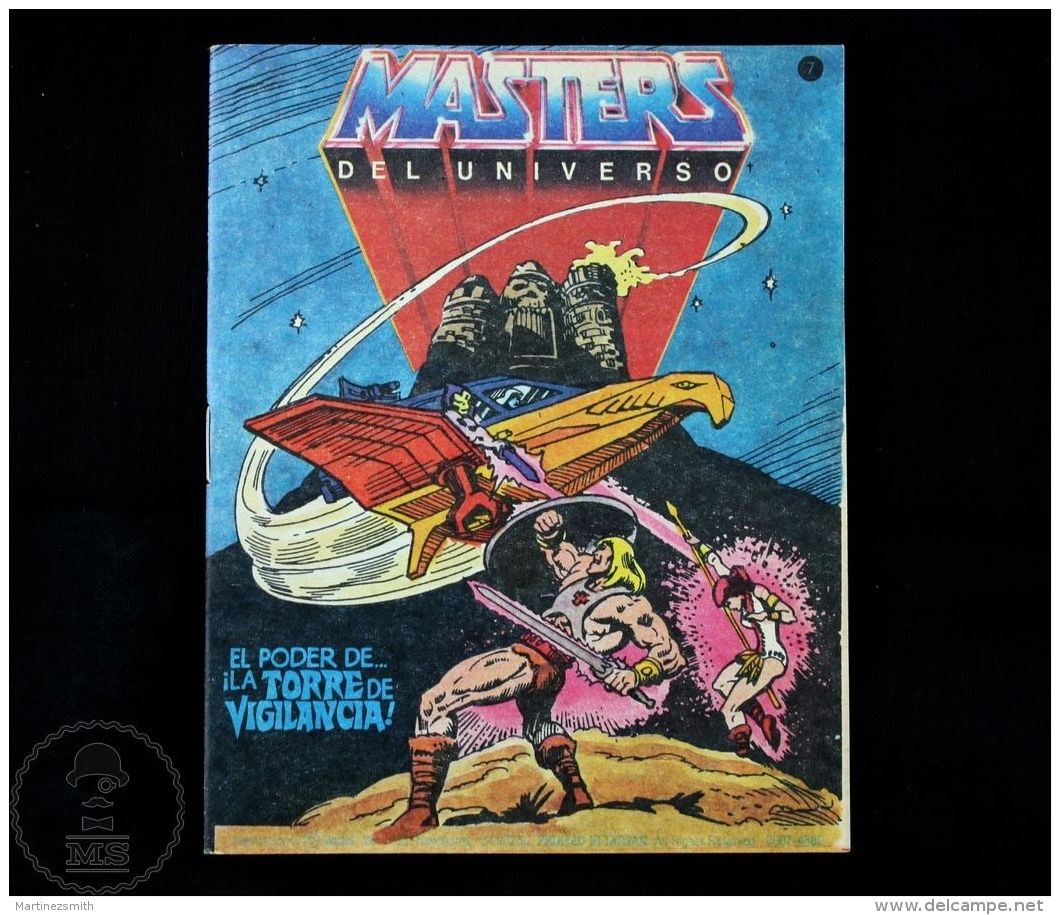 Original 1985 MOTU He Man Master Of The Universe Small Comic &amp; Toy Catalogue - Action, Aventures