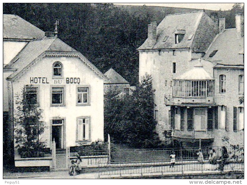 Yvoir. Le Pont Sur Le Bocq. Hôtel Du Bocq. 1912 - Yvoir