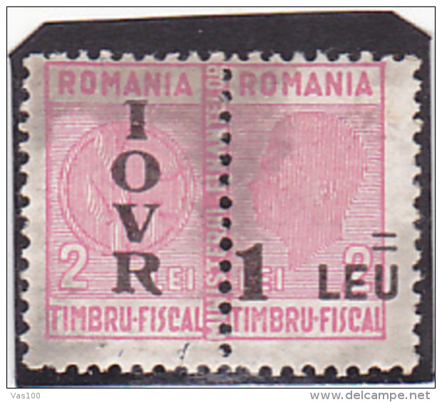 #135   FISCAUX STAMP, I.O.V.R. 1948, USED STAMP, ROMANIA. - Fiscali