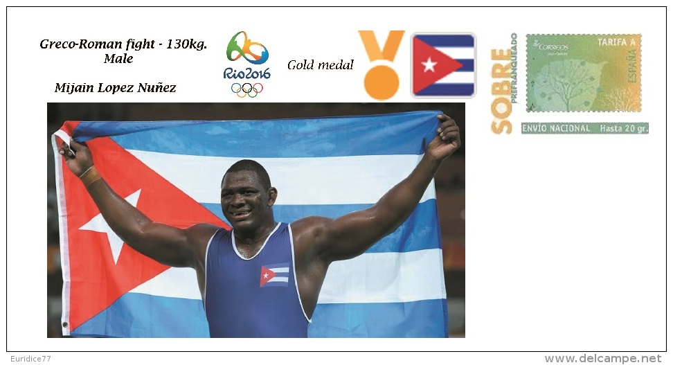 Spain 2016 - Olympic Games Rio 2016 - Gold Medal Fight Male Cuba Cover - Otros & Sin Clasificación