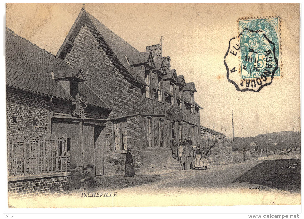 Carte Postale Ancienne De INCHEVILLE - Other & Unclassified