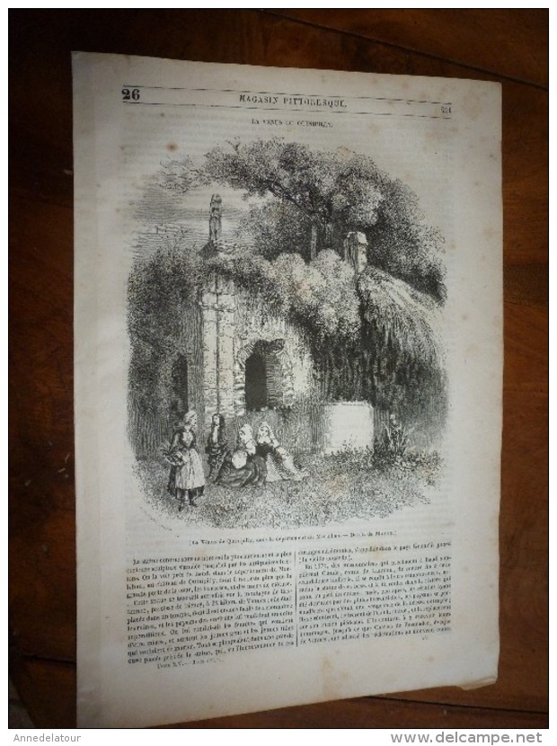 1847 MP : La Vénus De Quinipilly (Morbihan);Histoire Du Costume;Légendes Bibliques Des Musulmans; Troyes; Etc - 1800 - 1849