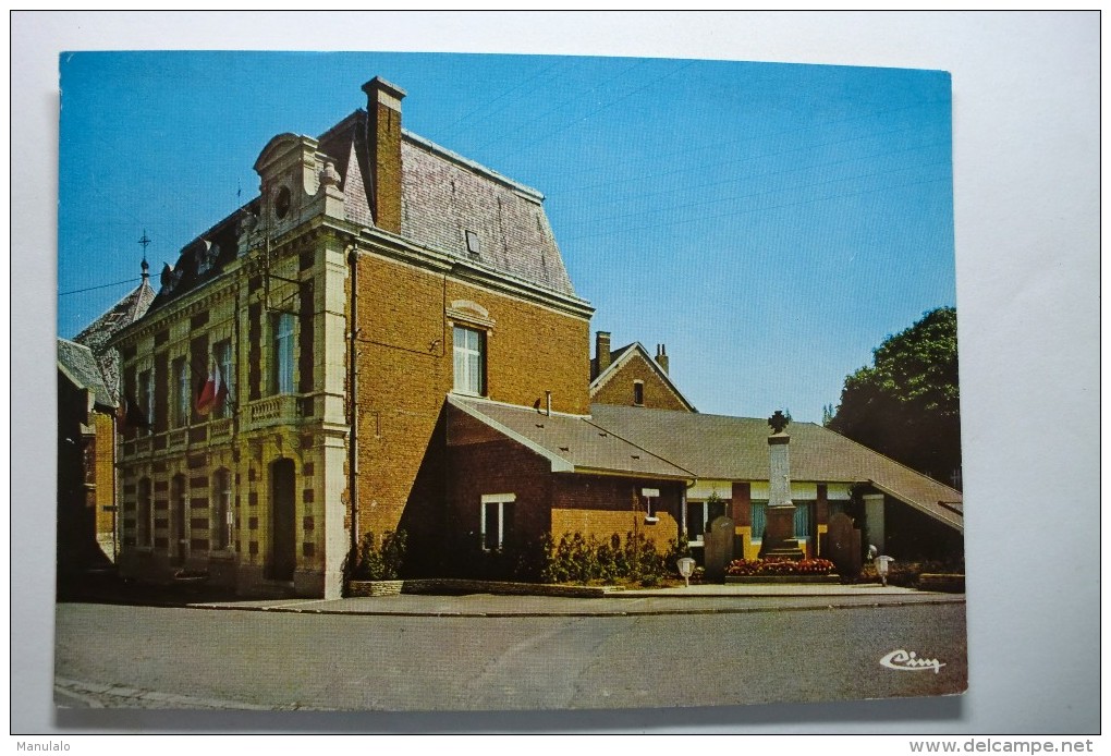 D 62 - Barlin - Hôtel De Ville - Barlin