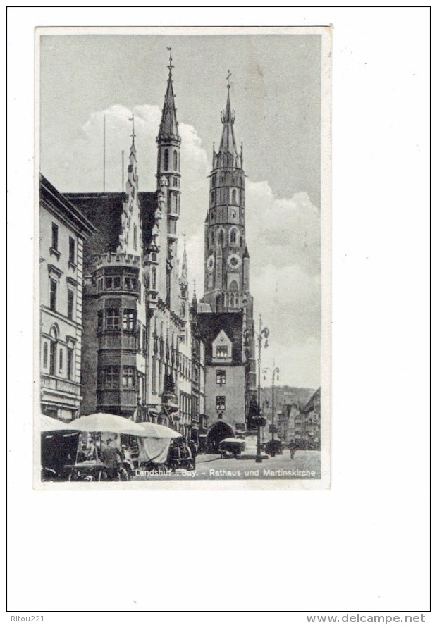 Allemagne -   Landshut, Martinskirche Rathaus - A.B.L. M 57 - Landshut