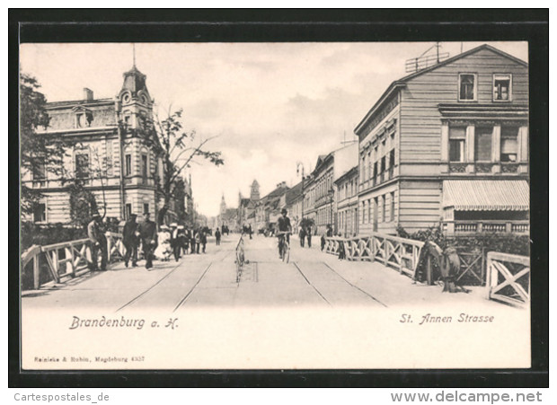 AK Brandenburg, St. Annen Strasse - Brandenburg