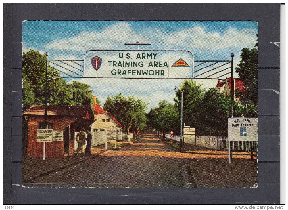 GRAFENWOHR   Training Area U.S.ARMY   CPSM     Le  2 7  1970   MILITARIA Pour 19 SAINT ROBERT - Grafenwöhr