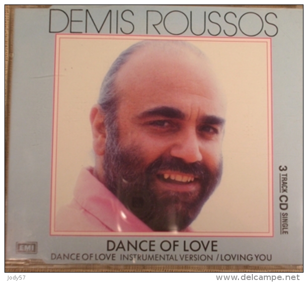 CD - DEMIS ROUSSOS - DANCE OF LOVE - EMI - 1274802 - 1989 - Rock