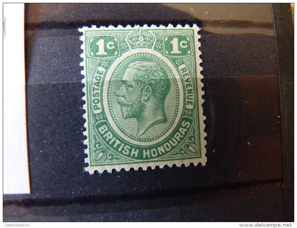 British Honduras 1929 1c Green Mint SG 124 - British Honduras (...-1970)