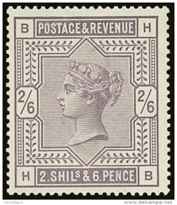 1883-4 2s6d Lilac, SG.178, Light Diagonal Gum Crease, Otherwise Very Fine Mint. For More Images, Please Visit... - Andere & Zonder Classificatie