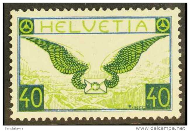 1929 40c Blue And Yellow- Green Air Post, Michel 234x, Never Hinged Mint. For More Images, Please Visit... - Autres & Non Classés
