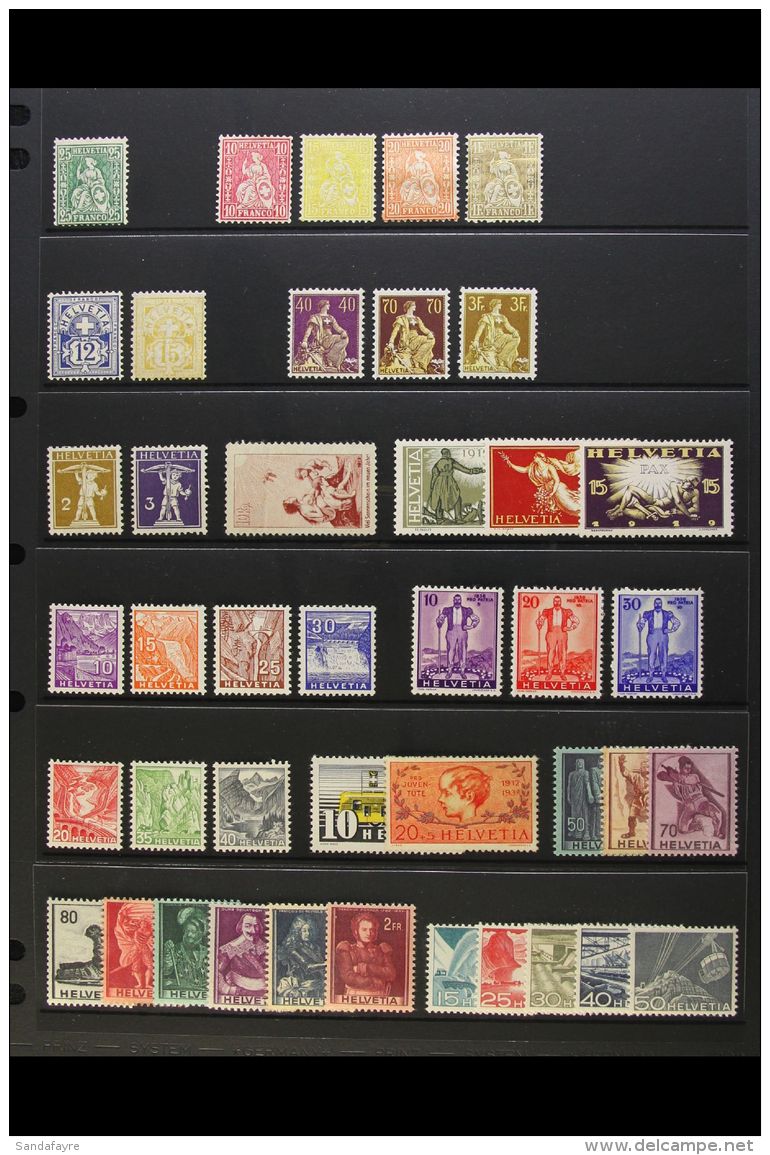 1867 - 1937 MINT BALANCE Of Fresh Attractive Stamps Arranged On A Couple Of Stock Pages Includes The 1881 Granite... - Autres & Non Classés