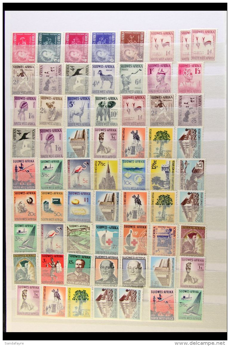 1953-1990 SUPERB NEVER HINGED MINT COLLECTION A Delightful COMPLETE BASIC RUN, SG 149 Through To SG 537, Plus Many... - Afrique Du Sud-Ouest (1923-1990)