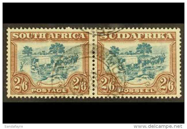 1930-45 2s6d Blue-green &amp; Brown, SG 49, Very Fine Used, 1941 Dated Postmark. For More Images, Please Visit... - Zonder Classificatie