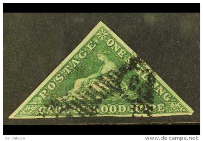 CAPE OF GOOD HOPE 1859 6d Deep Dark Green, SG 8b, Fine Used With Even Margins All Round And Neat Cancel. For More... - Zonder Classificatie