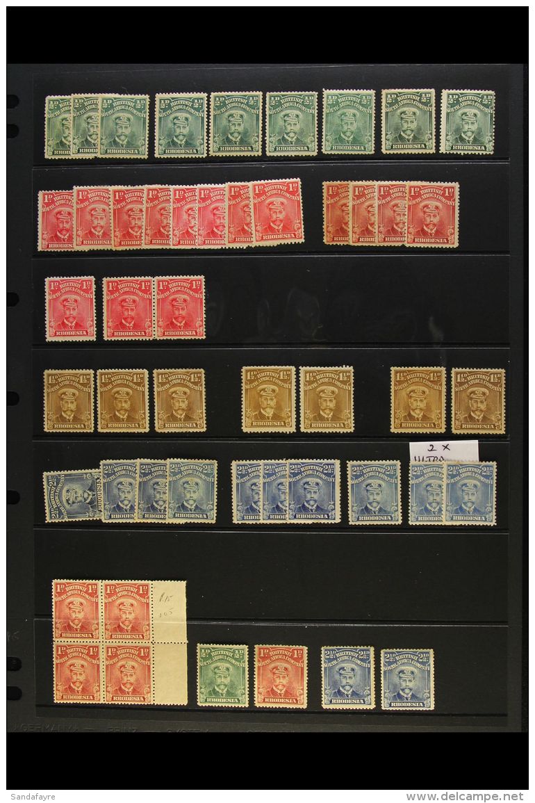 1913-24 ADMIRALS - MINT ACCUMULATION Begins With Range Of Shades Of Perf.14  &frac12;d To 2&frac12;d, Perf.15... - Andere & Zonder Classificatie