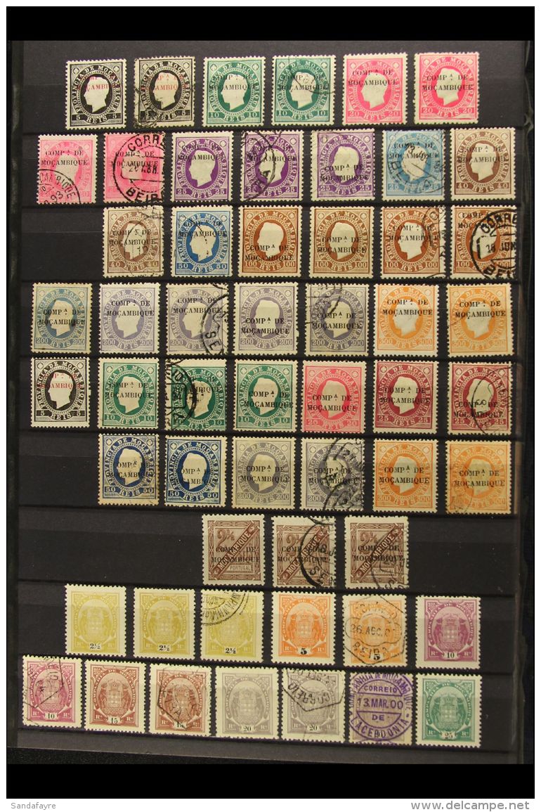 MOZAMBIQUE COMPANY 1892-1940 ATTRACTIVE COLLECTION On Stock Pages, Mint Or Used (often One Of Each) Stamps, Inc... - Sonstige & Ohne Zuordnung
