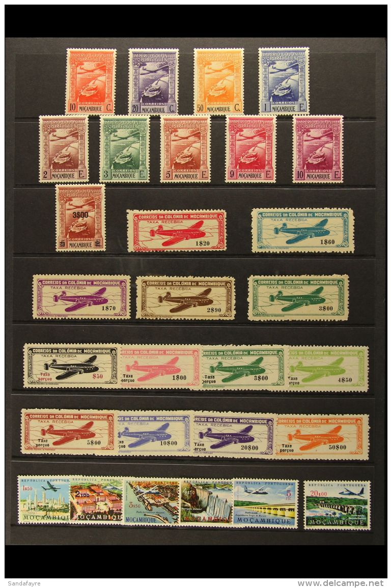 MOZAMBIQUE 1938-63 COMPLETE AIR POST COLLECTION, Edifil 1/29, Fine Mint (29 Stamps) For More Images, Please Visit... - Sonstige & Ohne Zuordnung